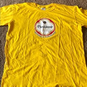 Presidente Beer Shirt.